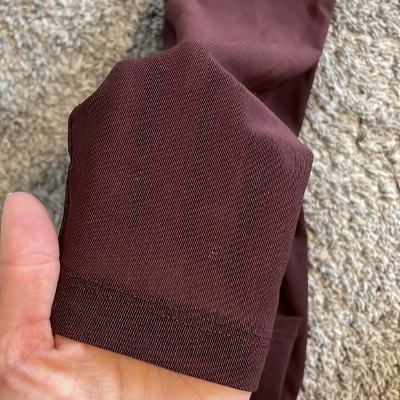 Nike dri-fit leggings size small burgundy - Picture 3 of 4